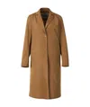 Herno Buttoned Garbadine Jacket In Brown