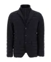Herno Lapel Suit Jacket In Black