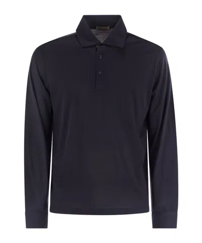 HERNO LAPEL SWEATER