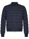 Herno Midnight Blue Goose Down Padded Jacket In Blue
