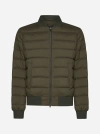 HERNO L’AVIATORE QUILTED NYLON DOWN JACKET