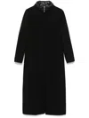 Herno Layered Coat In Black
