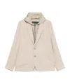 Herno Layered-design Blazer In Light Beige