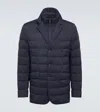 Herno Down Jacket In Blue