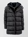 Herno Layered Long Down Jacket
