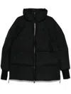 Herno Hooded Puffer Jacket In Black