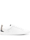Herno Leather Sneakers In White