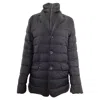 Herno Legend Down Blazer With Removable Bib In Black Polyamide In Black