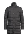 Herno Padded Straight-fit Jacket In Grey