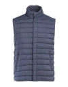 Herno Legend Man Puffer Slate Blue Size 40 Polyamide, Polyurethane, Acetate, Polyester