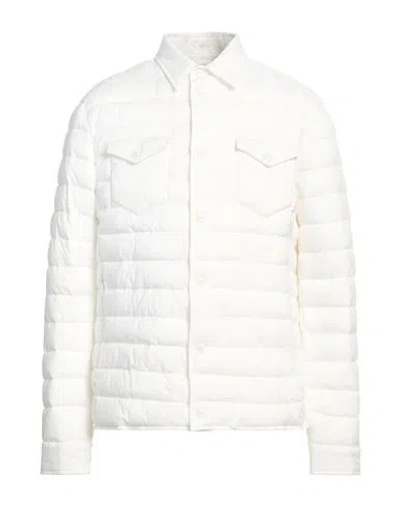 Herno Legend Man Puffer White Size 44 Polyamide, Polyurethane, Acetate, Polyester