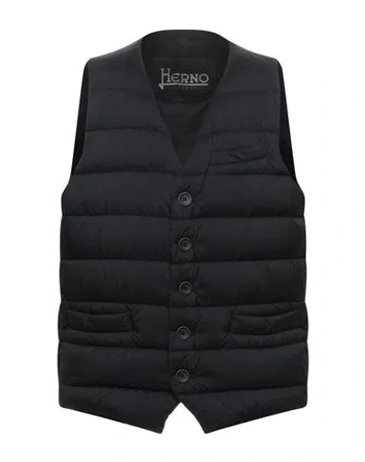 Herno Il Panciotto Vest In Blue
