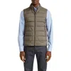 Herno Legend Matte Nylon Down Puffer Vest In Beige