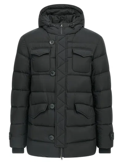 Herno L'eskimo Down Jacket In Black
