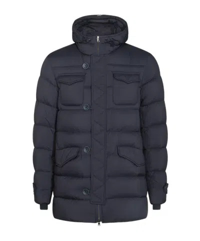HERNO HERNO LONG-SLEEVED HOODED PADDED JACKET