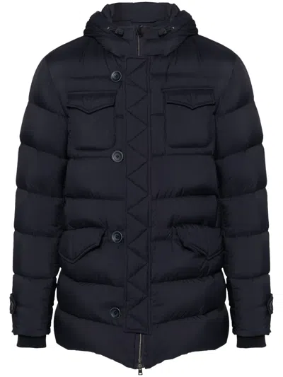 Herno Leskimo Down Jacket In Blue