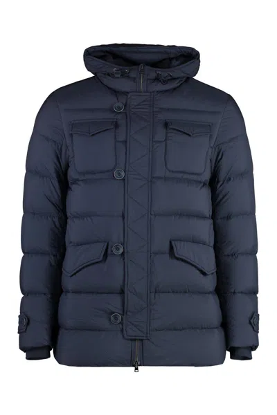 HERNO HERNO L’ESKIMO HOODED NYLON DOWN JACKET