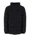 Herno Parka Chamonix Jackets Blue In Black
