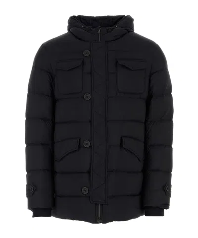 HERNO HERNO LONG-SLEEVED HOODED JACKET