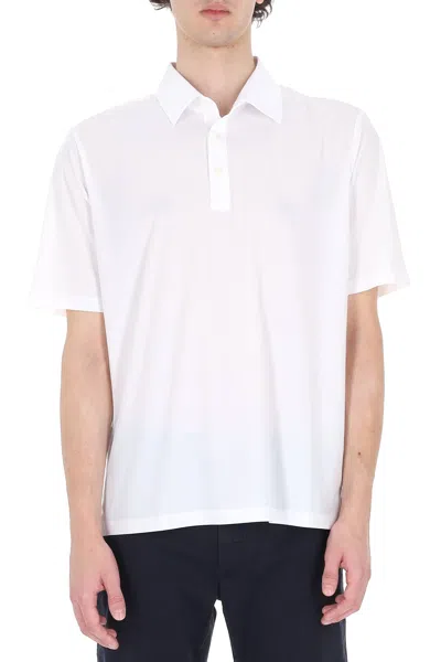Herno Light And Natural Mini T-shirt For Men In White