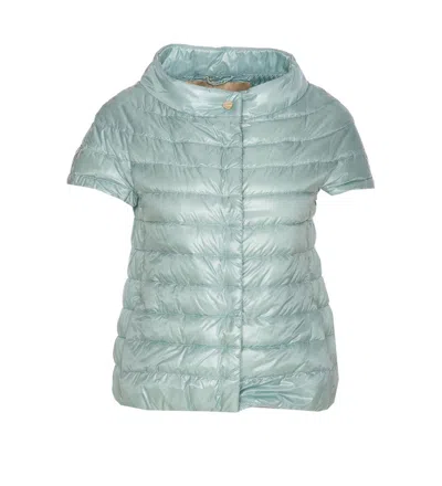 HERNO HERNO LIGHT BLUE DOWN JACKET