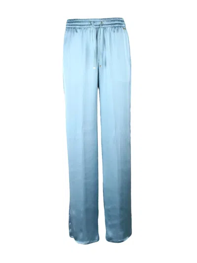 Herno Light Blue Trousers