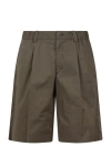 HERNO LIGHT COTTON STRETCH AND ULTRALIGHT CREASE SHORTS