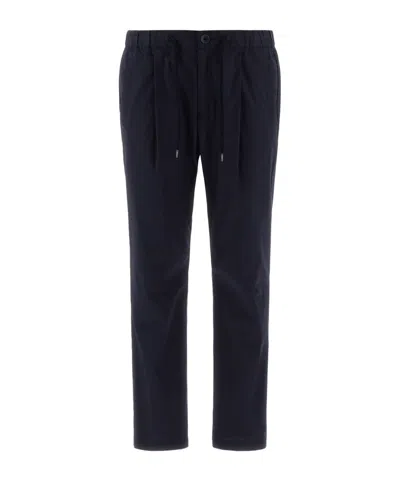 HERNO LIGHT COTTON STRETCH TROUSERS