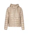 Herno Reversible Jacket In Ultralight Nylon In Beige