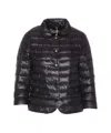 Herno Light Down Jacket In Black