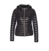 Herno Nylon Short Down Jacket In Black