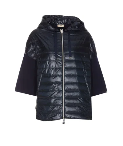 Herno Light Down Jacket In Blue