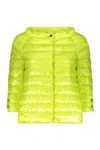 Herno Light Down Jacket In Green