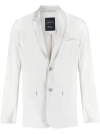 Herno `light Matt` Blazer In Ice