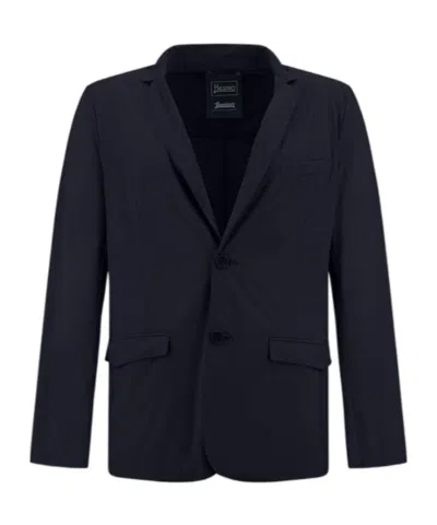 HERNO HERNO PLAIN SINGLE-BREASTED TAILORED BLAZER