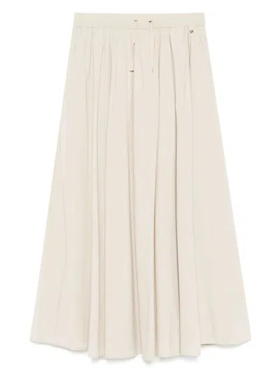 HERNO LIGHT NYLON STRETCH SKIRT