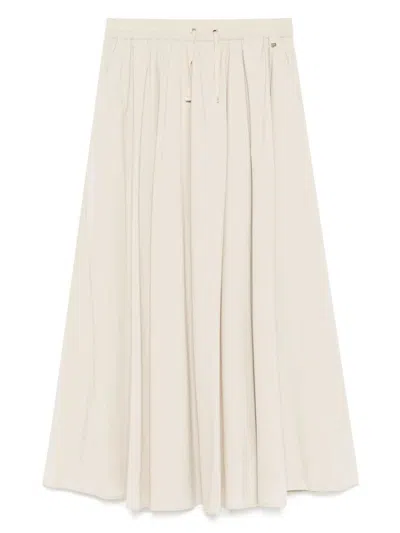 HERNO LIGHT NYLON STRETCH SKIRT