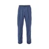 Herno Light Stretch Nylon Pants In Blue