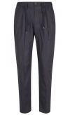Herno Light Stretch Pants In Blue