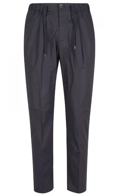 Herno Light Stretch Pants In Blue