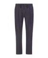 Herno Light Stretch Trousers In Black