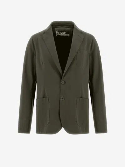 HERNO HERNO LIGHT TECHNICAL BLAZER