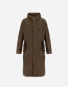 Herno Light-weight Essential Parka In Military Green