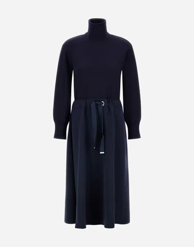 HERNO LIGHT WOOL G.14 DRESS