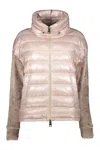 Herno Lightweight Beige Down Jacket For A Modern Look In Pink