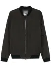 Herno Lightweight Bomber Jacket In Black