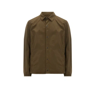 Herno Lightweight Cotton Jacket In Burgundy
