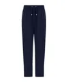 Herno Trousers In Light Nylon Stretch In Black
