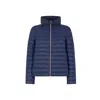 Herno Lightweight Down Jacket In Blue