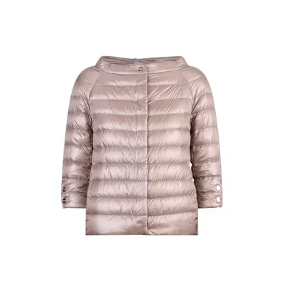 Herno Lightweight Down Jacket In Pink